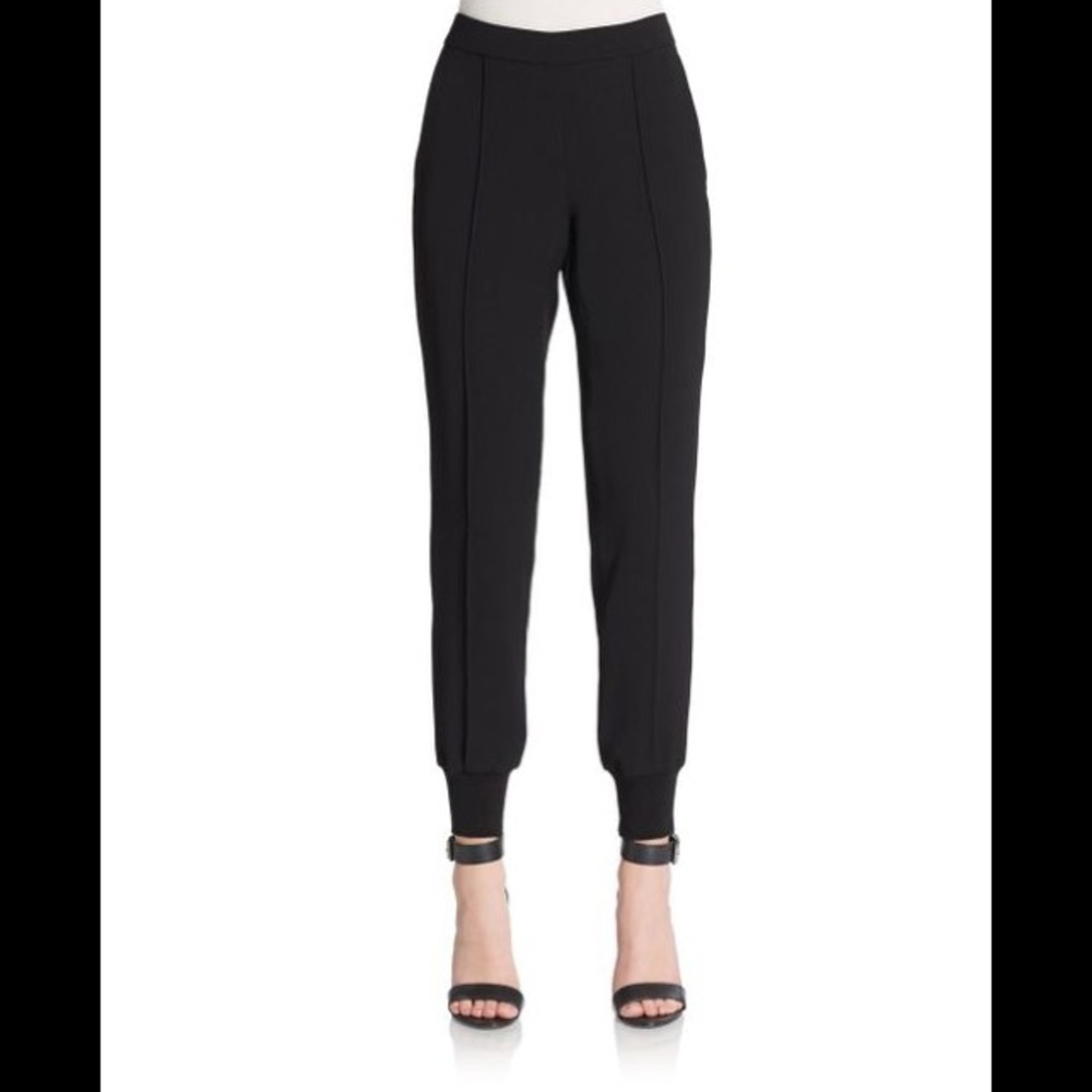 Vince Black crepe joggers